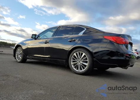 2018 Infiniti Q50 Pure z USA, uszkodzony, nr VIN JN1CV7AR9JM280079